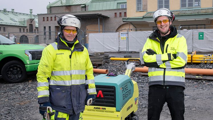 Jörgen Norman, Skanska och Mathias Stenemyr, Pure Energy