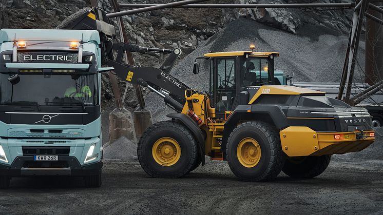 Volvo CE elektrifierar Bauma 2025