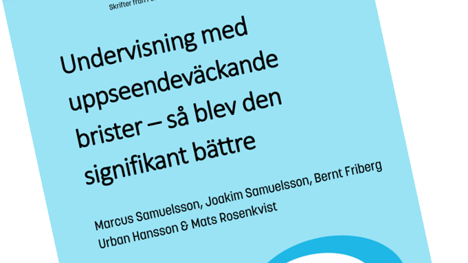 Möjlighet för dig som skolledare imorgon 9/8. Webbinarium: Så blev ALLA lärarna signifikant bättre på att undervisa - aktuell forskningsrapport