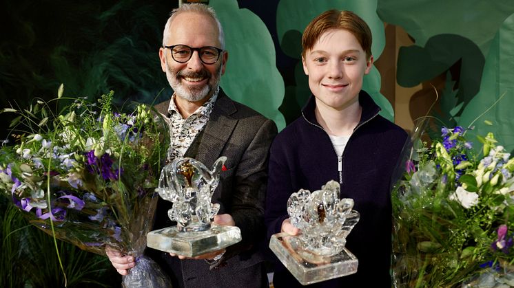 Martin Falklind och Edvin Kronberg tilldelas SLU Artdatabankens naturvårdspris 2025