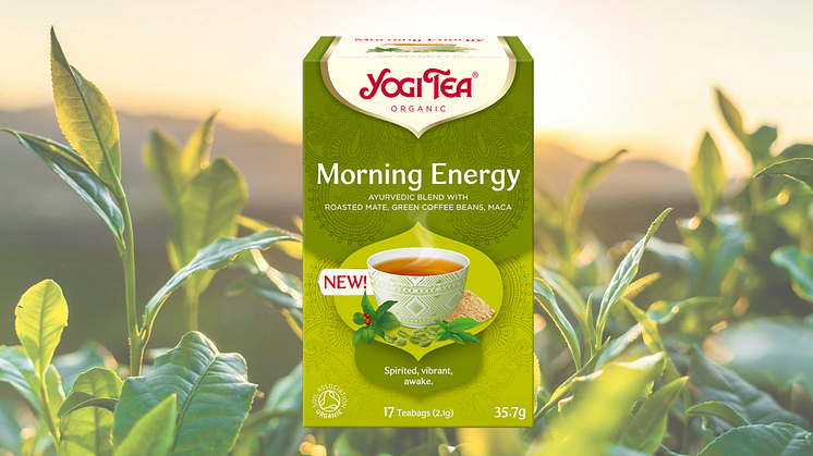 Uusi Morning Energy -tee virkistää luontaisesti