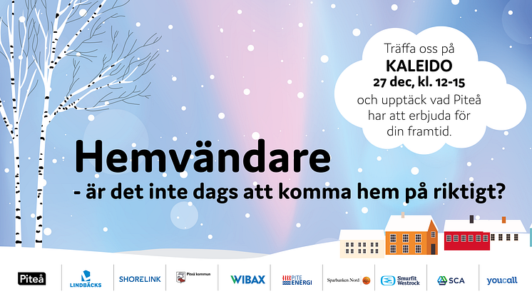 Piteå lockar hemvändare med framtidsmöjligheter