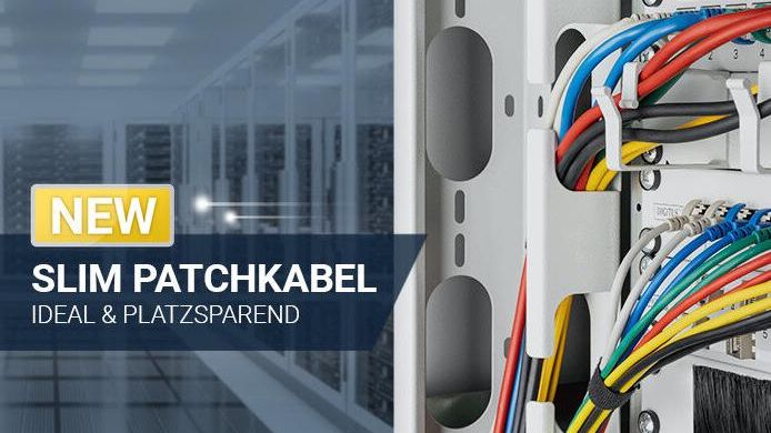Produktneuigkeiten: Optimieren Sie Ihre Netzwerkinstallation mit den neuen DIGITUS® Slim Patchkabeln