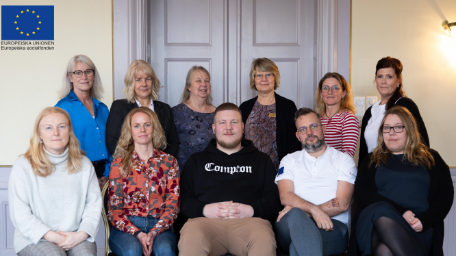 Framtidsteamet i #KlarFramtid stöttar ungdomar utifrån sina olika kompetenser. Fotograf/Källa: Felicia Sjöblom