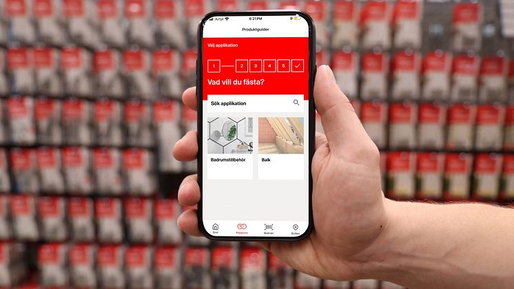 App ska öka säkerheten för DIY-projekt. Foto: fischer