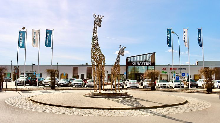 Kvarteret Giraffen kan stoltsera med Kalmar Läns nöjdaste shoppingkunder! 