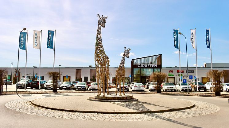 Kvarteret Giraffen entrébild