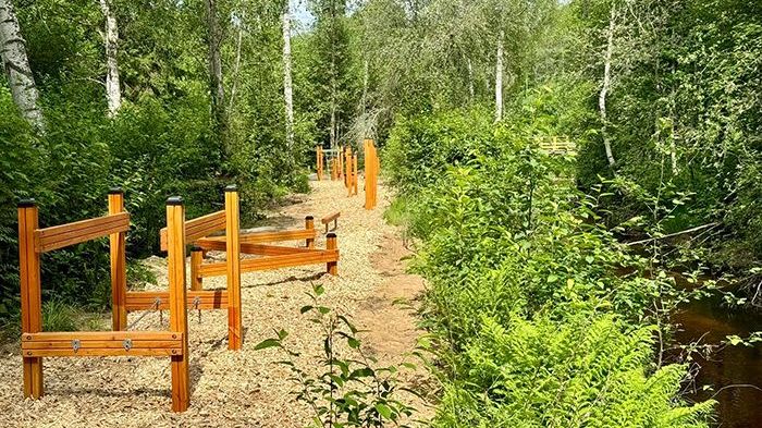 Nya hinderbanan i Kungsberget klar inför säsongspremiären