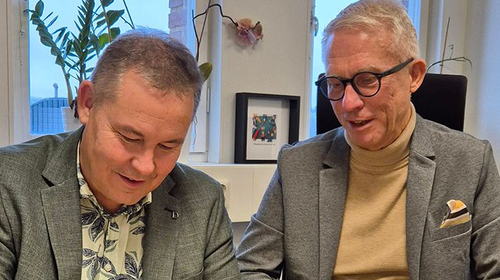 Thomas Winman (till vänster) och Ola Götesson.