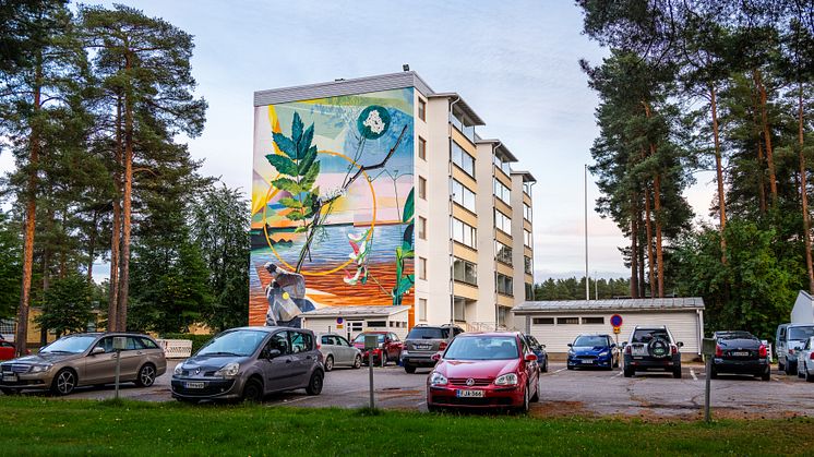 Neljäs Oulu2026-seinämaalaus äänestettiin Toppilaan