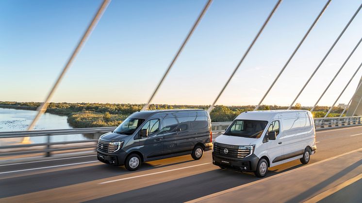 Nya transportbilen Nissan Interstar - nu som EV 