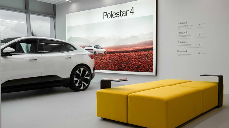 Polestar 4 blev tilføjet til modelprogrammet i starten af 2024. 