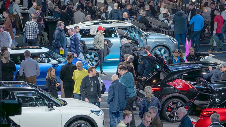 Den 4 april är det press & branschdag för eCarExpo och eComExpo på Stoclholmsmässan