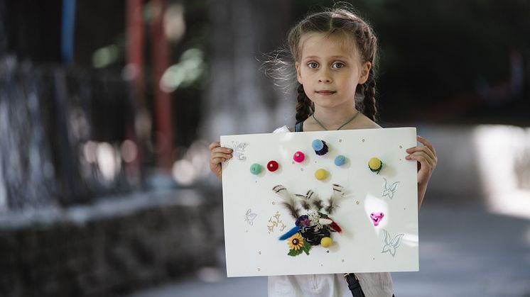 Ett andningshål för barnen i krigets Ukraina