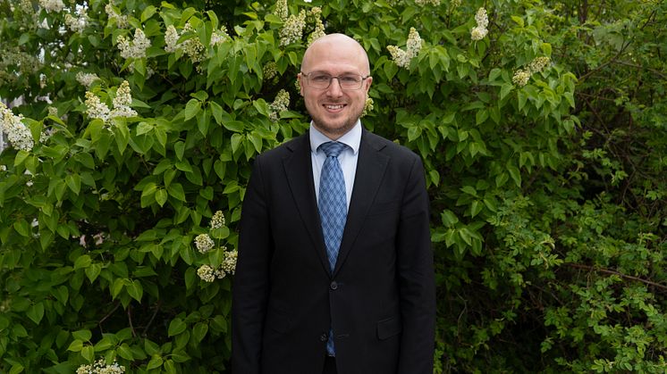 Erik Ottoson (M). Foto: Alexander Wallström. 