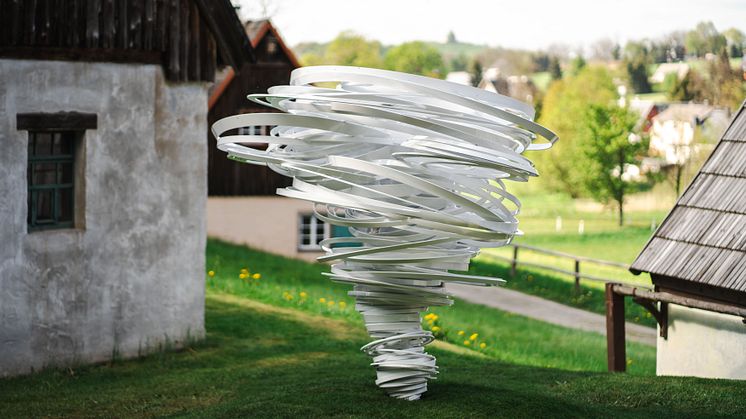 Twister Again_von Alice Aycock_Freilichtmuseum Seiffen (Foto: Ernesto Uhlmann)