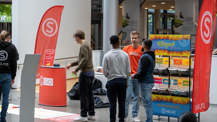 Seksuell helse er et viktig tema for studenter. Bildet er fra en tidligere kampanje. Foto: Petter Sandberg/SiO  