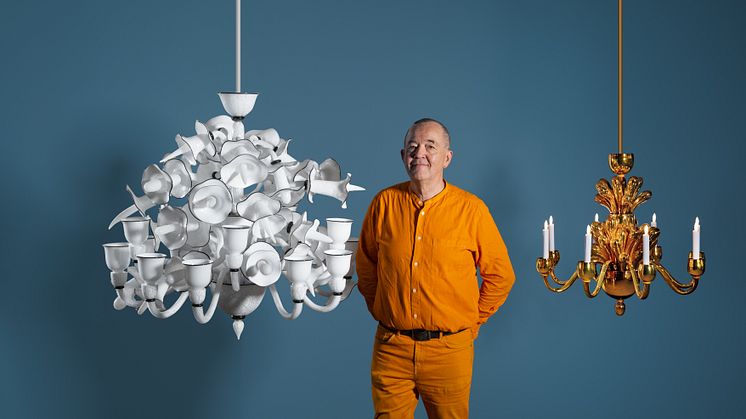 Jonas Rooth på Galleri Glas — mästerskap i samtida ljuskronor
