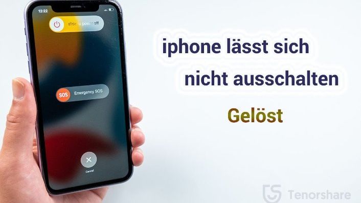 iPhone lässt sich nicht ausschalten? So kann man beheben！