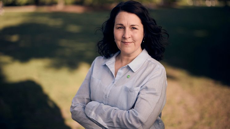 Mätta Ivarsson, gruppledare för Miljöpartiet i Region Skåne