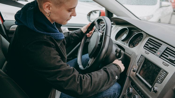 Gratis körkort till vårdelever på gymnasiet i Eslöv