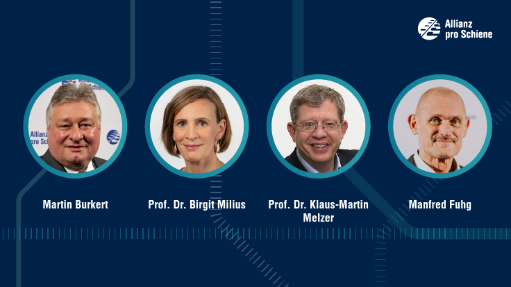 Der neue Vorstand der Allianz pro Schiene  (Grafik: Allianz pro Schiene)