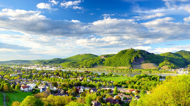 Bonn: Siebengebirge-bakkerne © DZT/Francesco Carovillano