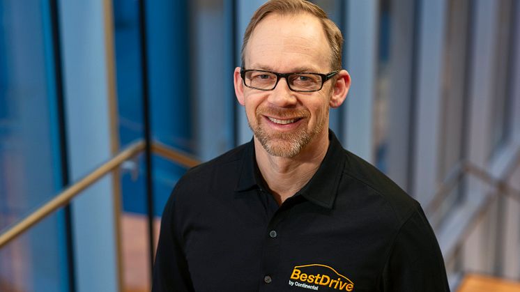 Stein Flak Gunnufsen gleder seg til å ta fatt på oppgaven som toppsjef for BestDrive by Continental i Norge (Foto: Paal-André Schwital). 