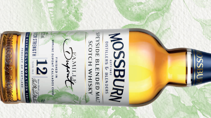 Mossburn 12 yo Speyside blended malt Dupont calvados Finish