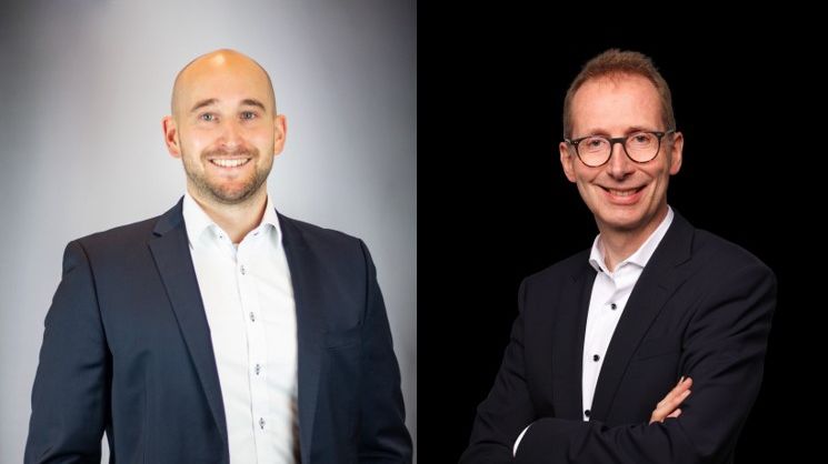 Volker Goldbeck (li.) und Martin Englert