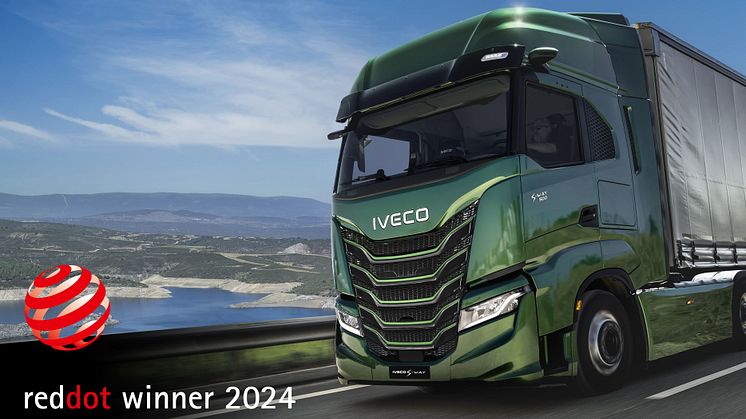 IVECO S-Way har blitt tildelt den ettertraktede Red Dot Award Product Design 2024. 