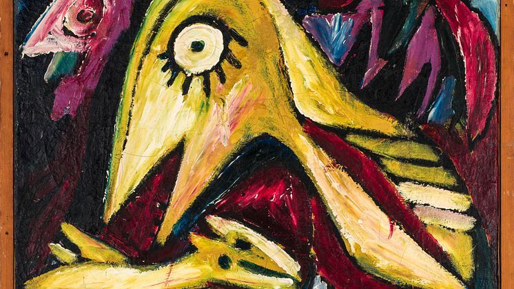 Carl-Henning Pedersen, Gul Fugl, 1943, Tangen-samlingen