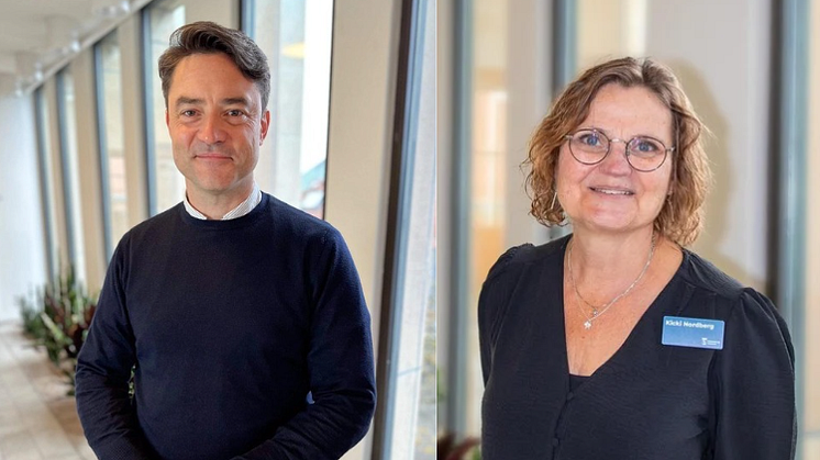 Christian Skröder och Kicki Nordberg.