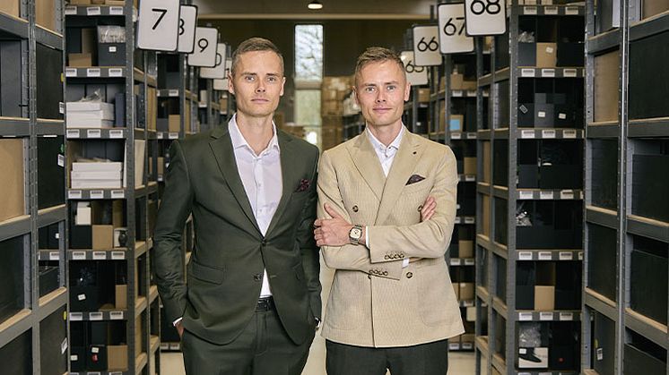 Kasper til venstre, Mikkel til højre - de to stiftere af Ditur