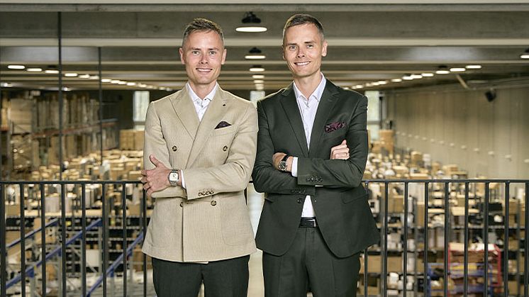 Mikkel til venstre, Kasper til højre - de to stiftere af Ditur