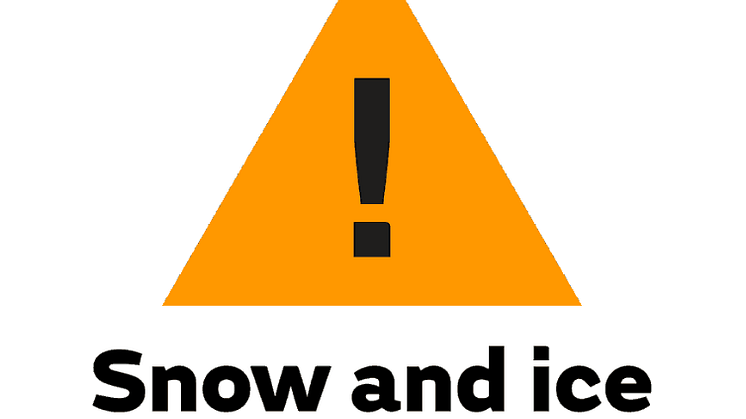 Amber weather warnings for snow and ice