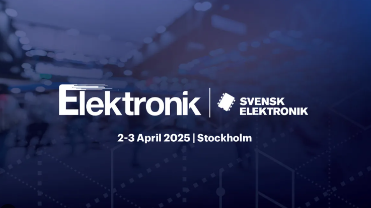 Besök oss på Elektronikmässan, 2025