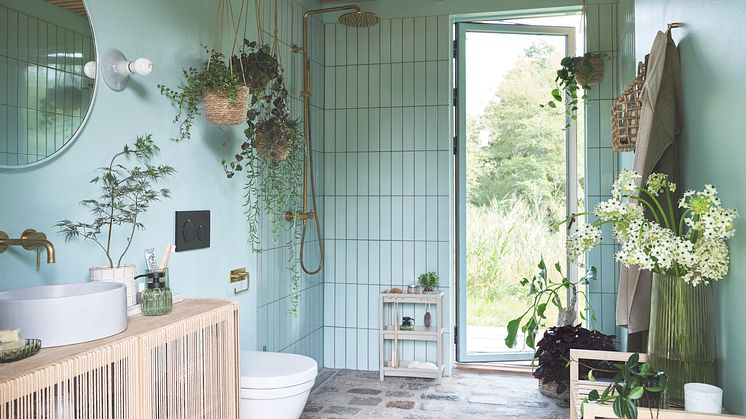Setze mit der neuen Nordic Bath Kollektion frische und natürliche Akzente