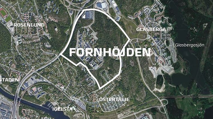 Titania får markanvisning för 1400 bostäder i Södertälje kommun