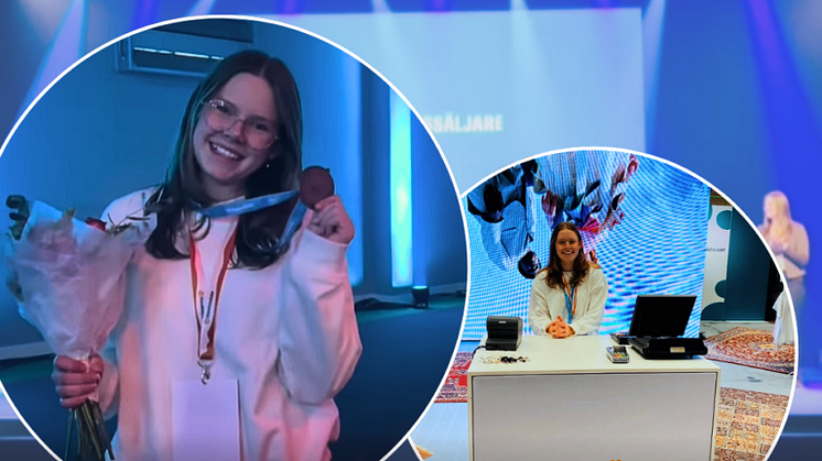 Thea tar SM-guld i butikssälj