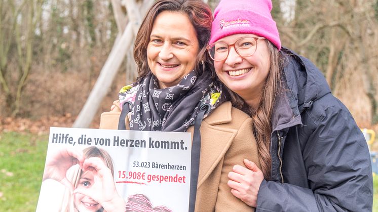 Gerrit Wendl (WENDL) und Ulrike Herkner (Bärenherz)