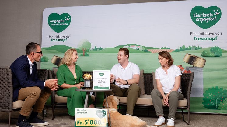 Tierschutz mit Herz: Das Tierheim an der Ron gewinnt den Goldenen Fressnapf 2024