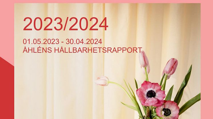 Åhléns Hållbarhetsrapport 2023-2024