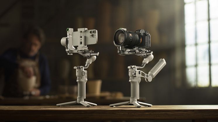 DJI Launches All-New Compact and Lightweight Gimbal for Cameras and Smartphones