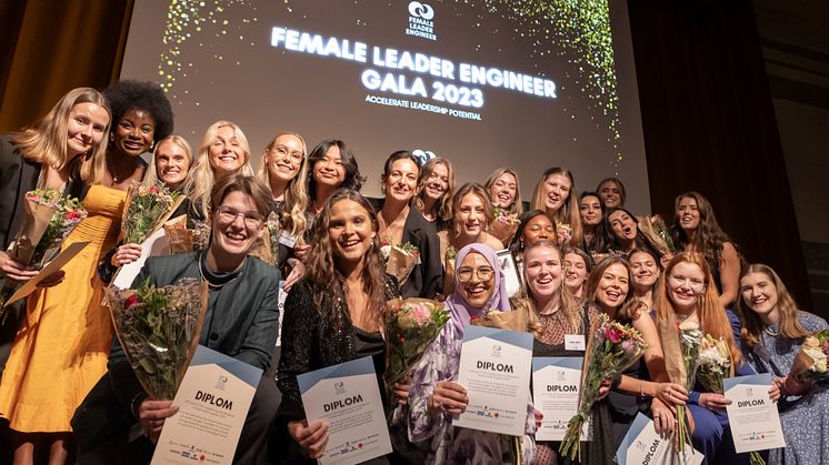 Förra årets deltagare i talangprogrammet Female Leader Engineer