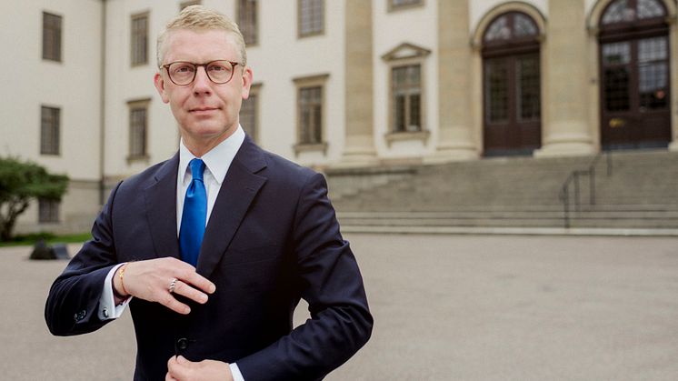 Kristoffer Tamsons (M), oppositionsregionråd i Region Stockholm