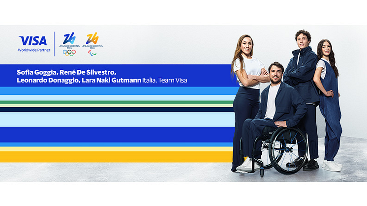 Giochi Olimpici Invernali di Milano Cortina 2026: al via  la nuova campagna Visa “Everywhere you want to be”