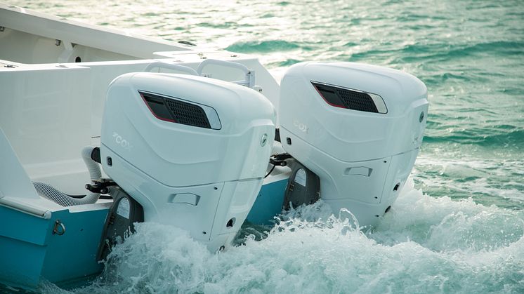 Cox Marine's 350 V8 diesel outboard has received Tier III approval from the US Environmental Protection Agency