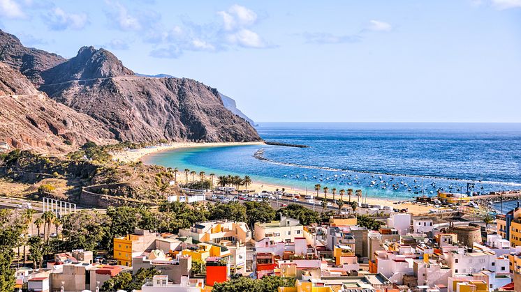 Kanarieöarna hade den största prisuppgången i februari, med en ökning på 2 %. Här en bild från Teneriffa.