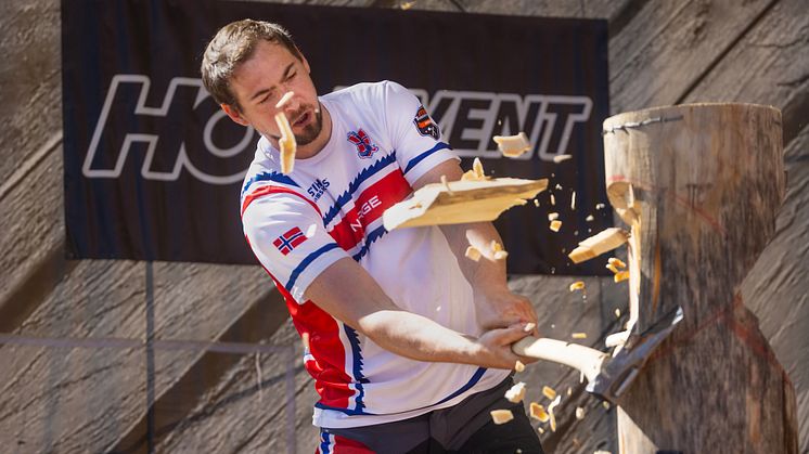 Nordisk cup i TIMBERSPORTS® fortsetter – tid for andre delkonkurranse